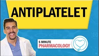 Pharmacology  Antiplatelet nursing RN PN NCLEX [upl. by Einnaoj729]