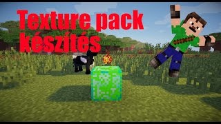 Minecraft tutorial  texture pack készítés 2016 [upl. by Sarkaria]