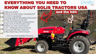 SOLIS TRACTORS USA  40 FAQS ANSWERED [upl. by Drahsar446]