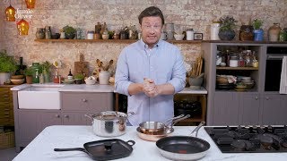 How to choose your cookware with Jamie Oliver amp Tefal [upl. by Yuhas459]