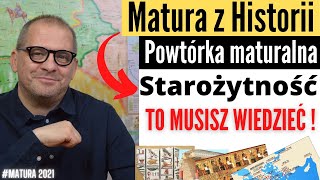 Matura z Historii  Co musisz wiedzieć ze starożytności na maturę z histori [upl. by Sheepshanks]