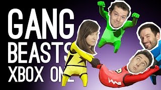 Gang Beasts Live Gang Beasts Xbox One with Outside Xbox and Outside Xtra at EGX 2019 [upl. by Rhyner]