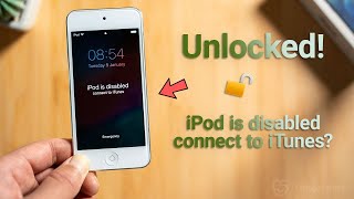 iPod is Disabled Connect to iTunes 3 Ways to Unlock It [upl. by Sirromad184]