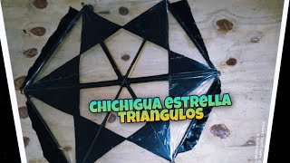 ¿Como hacer Cometa estrella triángulos “nuevo diseño” [upl. by Worthington75]