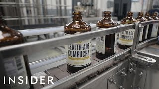 How Kombucha Is Made [upl. by Ainadi220]