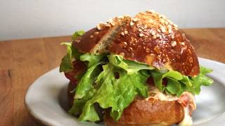 Lettuce and Tomato Cheeseburger Recipe [upl. by Elad]