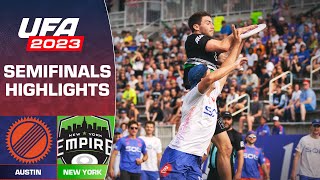 UFA Semifinals Austin Sol vs New York Empire  FULL GAME HIGHLIGHTS  August 25 2023 [upl. by Hanimay]