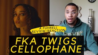 FKA twigs  Cellophane REVIEWREACTION [upl. by Eeliram498]