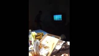 Cowboys fan destroys house [upl. by Savadove]