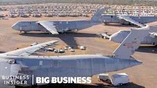 How The Worlds Largest Airplane Boneyard Stores 3100 Aircraft  Big Business [upl. by Marba]