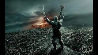 ORCS Army Marches amp Attacks Lord of the Rings Hobbit [upl. by Zzabahs]