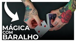 MÁGICA PROFISSIONAL com BARALHO  COMO FAZER  TUTORIAL [upl. by Kalila]