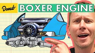 BOXER ENGINE  How it Works [upl. by Novek]