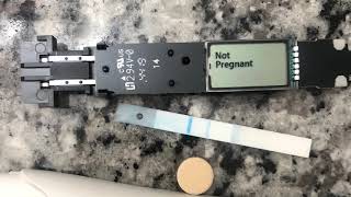 Pregnancy test review live pregnancy test [upl. by Ainez]