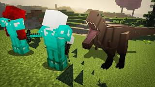 Surviving Dinosaurs in Minecraft [upl. by Aehtorod]