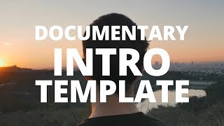 Documentary Intro Video Template Editable [upl. by Philipa]