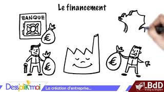 1 sur 10  La Création dentreprise en 10 étapes [upl. by Nayb]