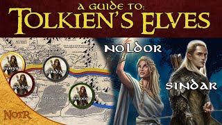 A Guide to Tolkiens Elves  Tolkien Explained [upl. by Alyhs383]