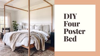 DIY Four Poster Bed [upl. by Mont]