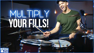 5 Tricks To TRANSFORM Your Drum Fills Improve Fluidity  Drum Lesson [upl. by Acinaj]