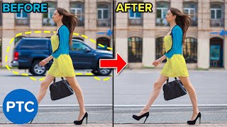 How To Remove ANYTHING From a Photo In Photoshop [upl. by Schechter]