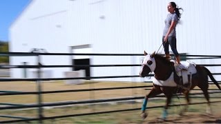 Haley Ganzel A Trick Riding Legacy [upl. by Asirap]