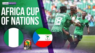 Nigeria vs Equatorial Guinea  AFCON 2023  01142024  beIN SPORTS USA [upl. by Eaj]