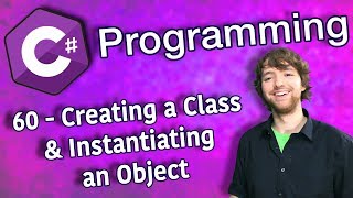 C Programming Tutorial 60  Creating a Class and Instantiating an Object [upl. by Leterg966]