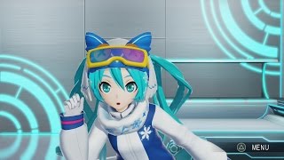 Hatsune Miku Project DIVA X  70 Minute Playthrough PS4 [upl. by Herodias]