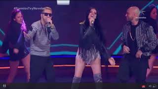 Maite Perroni  LOCA y Como Yo Te Quiero feat Alexis y Fido Premios TV y Novelas 2018 [upl. by Shadow948]