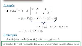 Résumé sur la réduction des endomorphismes [upl. by Acemat]