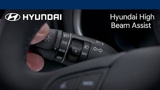 High Beam Assist Explained  Hyundai [upl. by Anamor]