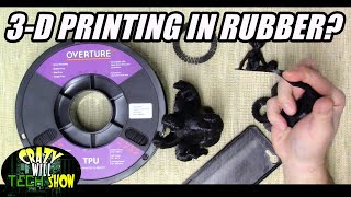 3D printing in Rubber TPU Filament [upl. by Mehala]