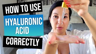 How to use Hyaluronic Acid serums correctly  Skincare by Fenya  Guidance to Glow [upl. by Retsae531]