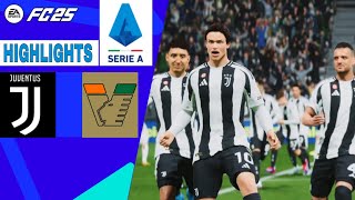 FC 25 JuventusVenezia Italy Serie A [upl. by Redmond]