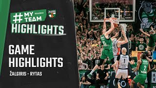 Žalgiris  Rytas  Game Highlights  20240310 [upl. by Tiana]