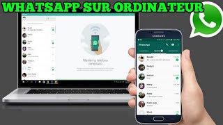 COMMENT CONNECTÉ WHATSAPP SUR ORDINATEUR PC [upl. by Slotnick326]