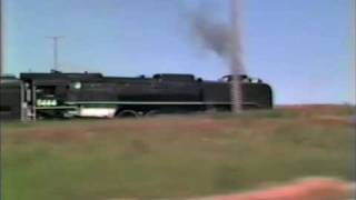 Steam Locomotive Union Pacific 8444 South Torrington Wyoming 1980s [upl. by Rebah]