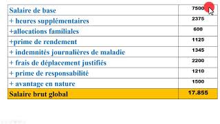 Le salaire brut imposable [upl. by Mendive748]