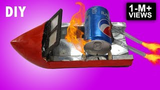 How to Make a Steam Boat using PEPSI bottle [upl. by Brosine629]