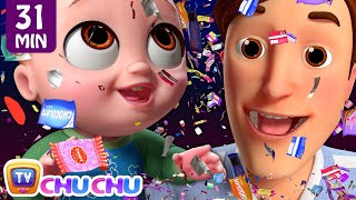 New Johny Johny Yes Papa Confetti Song  More ChuChu TV 3D Nursery Rhymes amp Kids Songs [upl. by Herstein]