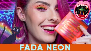 TESTANDO MAKES NACIONAIS NEON  Karen Bachini [upl. by Elyc523]