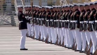 US Marine Corps Silent Drill Platoon [upl. by Vesta418]