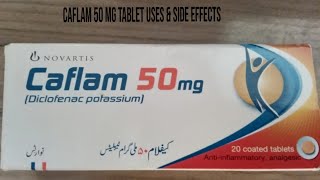 Caflam 50 mg tabletdiclofenac potassium Usesdose amp side effects in Urdu Hindi [upl. by Suqram]