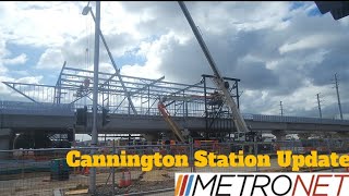 METRONET Cannington Station works update September 2024 [upl. by Haya]