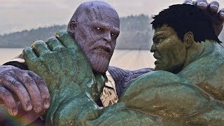 Thor vs Thanos  Avengers Infinity War  first battle scene [upl. by Netsud]