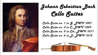 Johann Sebastian Bach  Cello suites in 432 Hz great for reading or studying [upl. by Ikuy153]