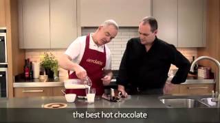 How to make a hot chocolate using an aerolatte milk frother [upl. by Bolger]