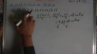 19 How to calculate Quartile deviation for individual series in hindi [upl. by Llenol]