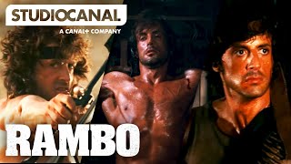 Top 10 Scenes  The Rambo Trilogy with Sylvester Stallone [upl. by Sissel921]